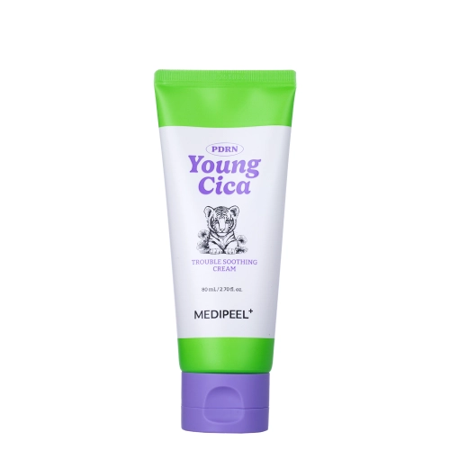 Medi-Peel - Young Cica PDRN Trouble Soothing Cream - Zklidňující krém - 80 ml