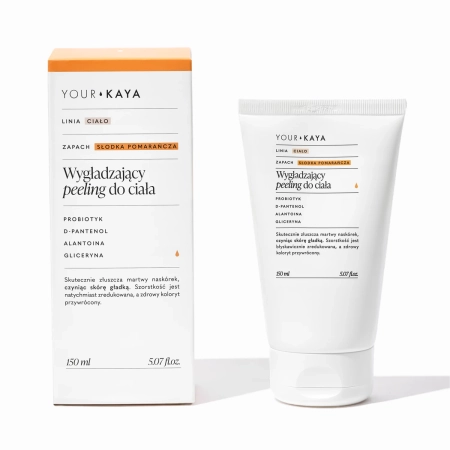 Your Kaya - Vyhlazující tělový peeling s vůní sladkého pomeranče - 150 ml