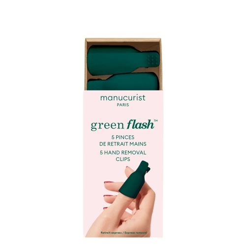 Manucurist - Green Flash - Removal Clips - Klipy na odstranění laku - 5 ks
