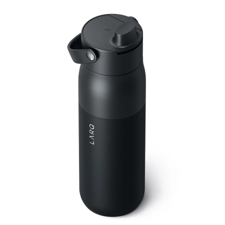 LARQ - Bottle Swig Top - Termická lahev se slámkou - Obsidian Black - Objem: 680 ml