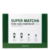 Some By Mi - Super Matcha Pore Care - Starter Kit - Sada snižující viditelnost rozšířených pórů - Tonikum - 30 ml + Sérum - 10 ml + Maska - 42 g + Čisticí gel - 42 ml