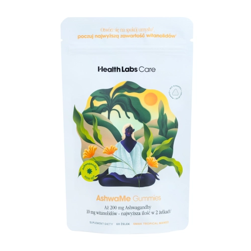 Health Labs Care - AshwaMe Gummies - Ashwagandha v želé kapslích - 60 ks