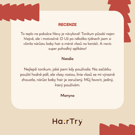 HairTry - Babyhair Fever - Rozehřívací tonikum pro růst vlasů - 100 ml