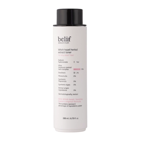 Belif - Witch Hazel Herbal Extract Toner- Bylinné tonikum na obličej - 200 ml