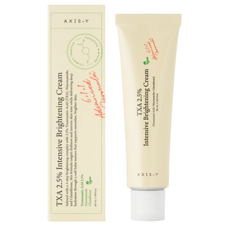 Axis-y - TXA 2.5% Intensive Brightening Cream - Intenzivně rozjasňující krém na obličej - 50 ml