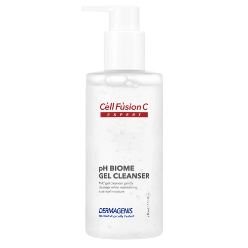 Cell Fusion C - pH Biome Gel Cleanser - Čistící gel na obličej pro pleť s narušenou hydrolipidovou bariérou - 210 ml