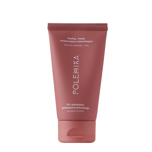 Polemika - Matcha Purifier - Rozjasňující čisticí peelingová maska  - 75 ml