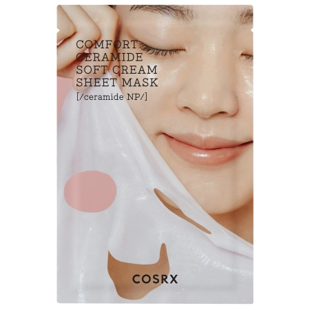 COSRX - Balancium Comfort Ceramide Soft Cream Sheet Mask - Plátýnková maska s ceramidy - 31 g