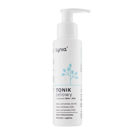 Lynia - Gelové tonikum s AHA a BHA kyselinami - 100 ml
