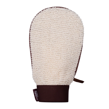 Cosibella Accessories - Oboustranná peelingová rukavice na tělo - Desert Beige