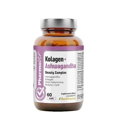 Pharmovit - Kolagen + Ashwagandha - Doplněk stravy - Kapsle - 60ks