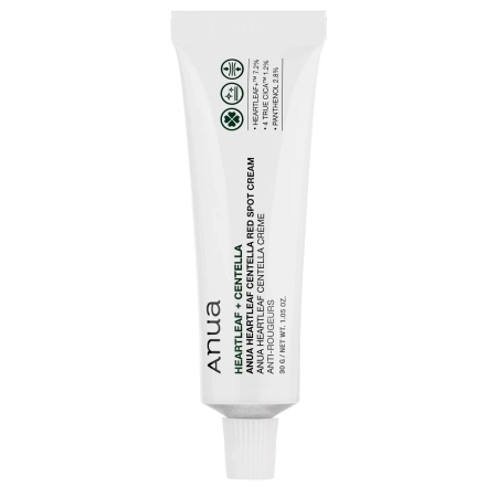 Anua - Heartleaf Centella Red Spot Cream - Zklidňující krém na problematickou pleť - 30 g