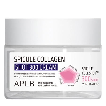 APLB - Spicule Collagen Shot 300 Cream - Kolagenový krém s mikrojehličkami - 55 ml