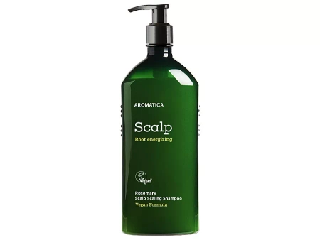 Aromatica Co - Rosemary Scalp Scaling Shampoo - Čisticí rozmarýnový šampon - 400 ml