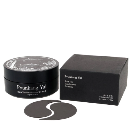 Pyunkang Yul - Black Tea Time Reverse Eye Patch - Hydrogelové náplasti pod oči - 60 ks
