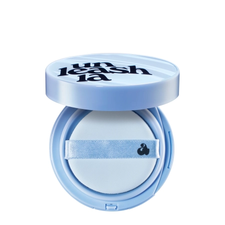 Unleashia - Babe Skin Baby Blue Cushion SPF 40 PA++ - Make-up v polštářku - 21C Baby Cheek -15 g