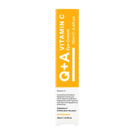 Q+A - Vitamin C Eye Cream - Rozjasňující oční krém s vitamínem C - 15 ml