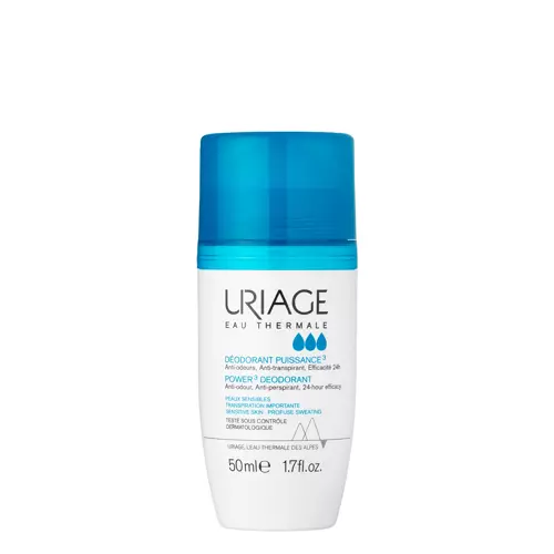 Uriage - Deodorant Puissance - Roll-on antiperspirant - 50 ml