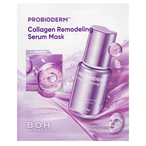 BIOHEAL BOH - Probioderm Collagen Remodeling Serum Mask - Zpevňující plátýnková maska - 1 ks/28 g