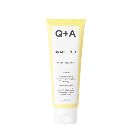 Q+A - Grapefruit - Cleansing Balm - Hydratační a antioxidační mycí balzám s grapefruitem - 125 ml