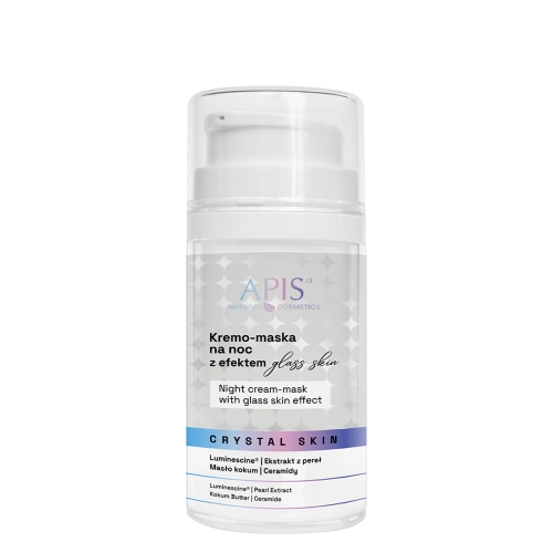 Apis - Crystal Skin - Noční krém-maska pro glass skin efekt - 50 ml