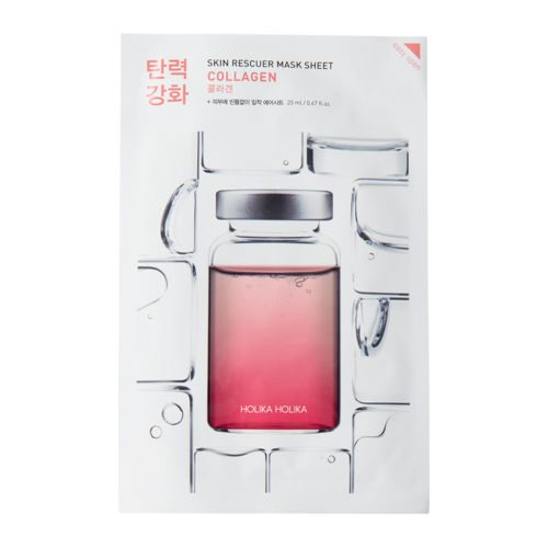Holika Holika - Skin Rescuer Mask Sheet - Collagen - Plátýnková maska s liftingovým efektem - 20 ml