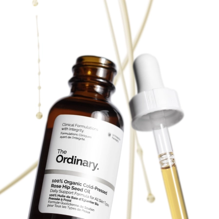 The Ordinary - 100% Organic Cold-Pressed Rose Hip Seed Oil - 100% organický, za studena lisovaný šípkový olej - 30 ml