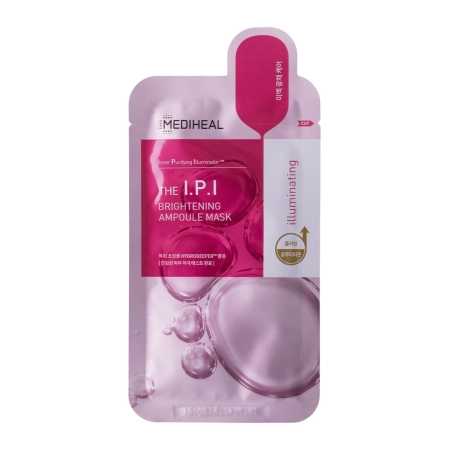 Mediheal - The I.P.I Brightening Ampoule Mask - Rozjasňující pleťová maska v plátýnku - 1ks/25ml