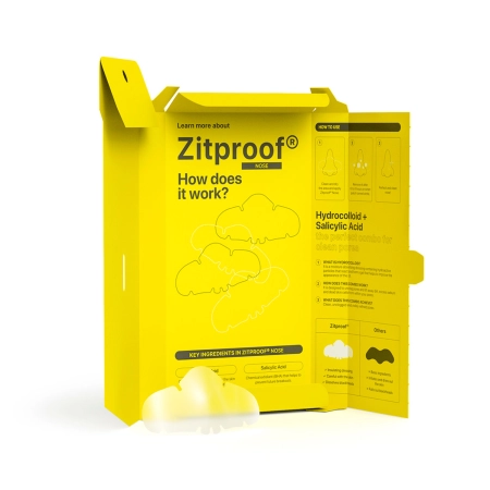 Acnemy - Zitproof Nose - Hydrokoloidní náplasti na nos - 10ks.