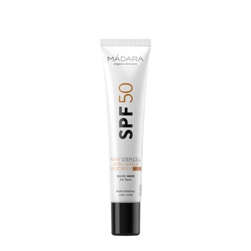 Madara - Ultra Shield Face Sunscreen SPF50 - Pleťový krém s minerálním filtrem - 40 ml
