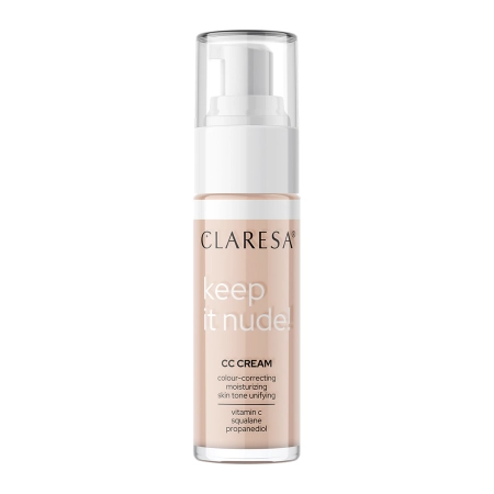Claresa - Keep It Nude! - Hydratační make-up sjednocující tón pleti - 103 Cool Medium - 30 ml
