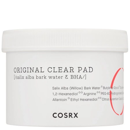 COSRX - One Step Original Clear Pad - Exfoliační a čisticí pleťové tampony - 70 ks
