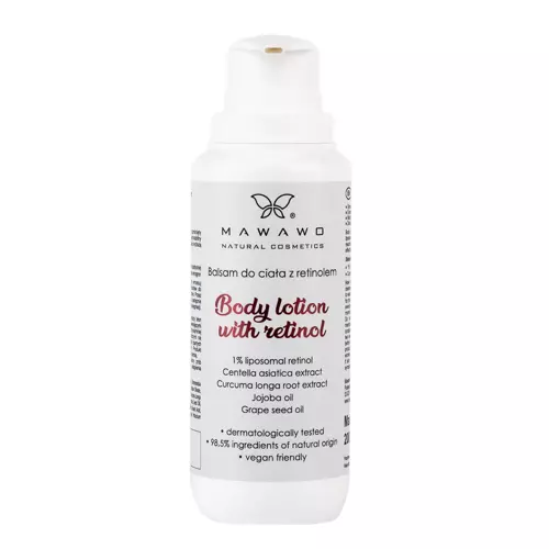 Mawawo - Body Lotion with Retinol - Tělový balzám s retinolem - 200 ml