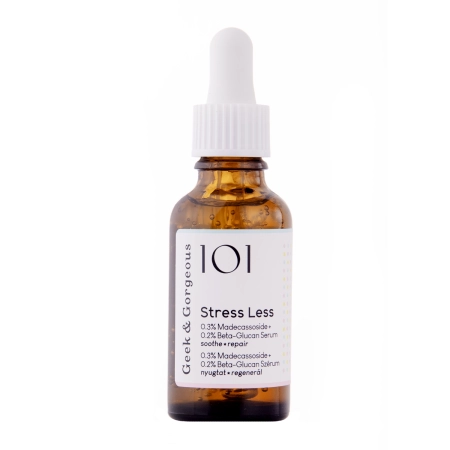 Geek & Gorgeous - Stress Less Beta Glucan + Madecassoside - 0,5 % - Gelové sérum s beta-glukanem a Madecassosideem - 30 ml