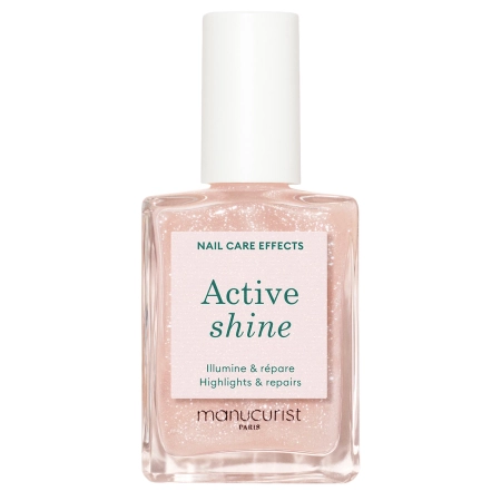 Manucurist - Active - Active Shine - Pečující lak 2v1 - 15 ml