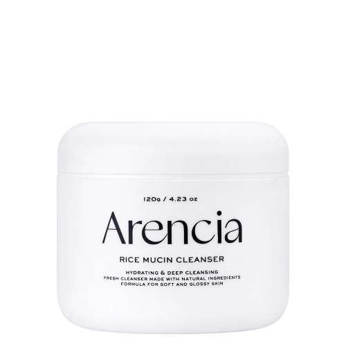 Arencia - Rice Mucin Cleanser - Rozjasňující a hydratační pasta na mytí obličeje - 120 g
