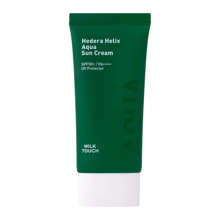Milk Touch - Hedera Helix Aqua Sun Cream SPF50+ PA ++++ - Hydratační krém na obličej s filtrem - 50 ml