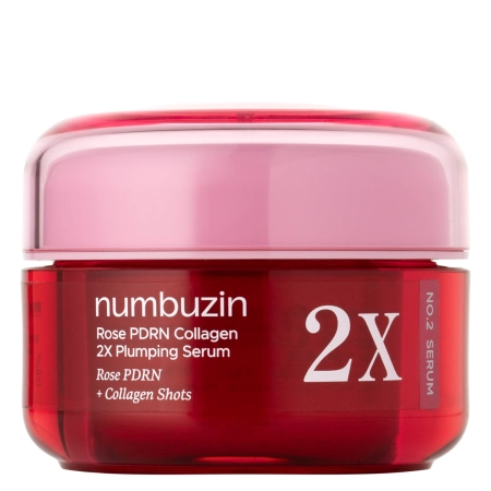 Numbuzin - No.2 Rose PDRN Collagen 2X Plumping Serum - Zpevňující a vyplňující sérum - 30 ml