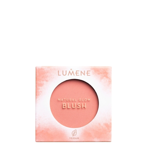 Lumene - Natural Glow Blush - Tvářenka -  1 Coral Glow - 4 g