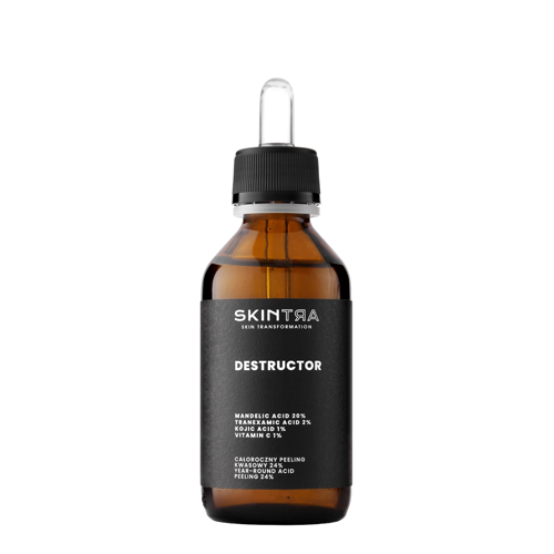 SkinTra - Destructor - Celoroční kyselinový peeling 24 % - 100 ml