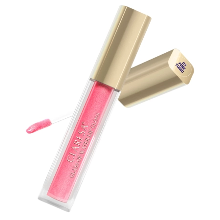 Claresa - Glass Of Water Lip Gloss - Lesk na rty s efektem skleněné hladiny - Pink Tonic - 03 - 2 g