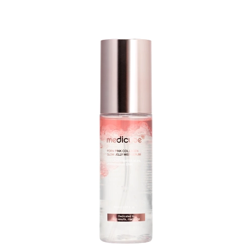 Medicube - PDRN Pink Collagen Glow Jelly Mist Serum - Rozjasňující sérum ve spreji s PDRN a kolagenem - 60 ml
