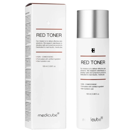 Medicube - Red Toner 2.0 - Tonikum pro aknózní a problematickou pleť - 100 ml