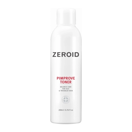 ZEROID - Pimprove Toner - Exfoliační tonikum na obličej - 200 ml