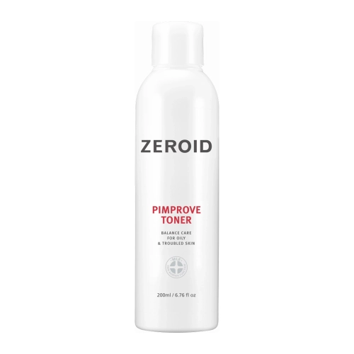 ZEROID - Pimprove Toner - Exfoliační tonikum na obličej - 200 ml