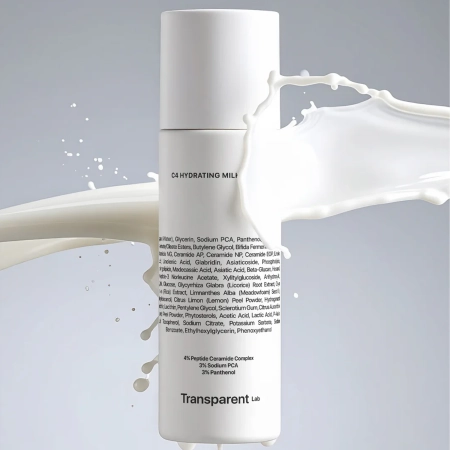 Transparent Lab - C4 Hydrating Milky Toner - Tonikum pro posílení hydrolipidové bariéry - 130 ml