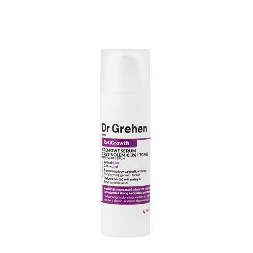Dr Grehen - RetiGrowth - Reti-TGF Serum - Krémové sérum s retinolem 0,3 % a růstovým faktorem - 30 ml