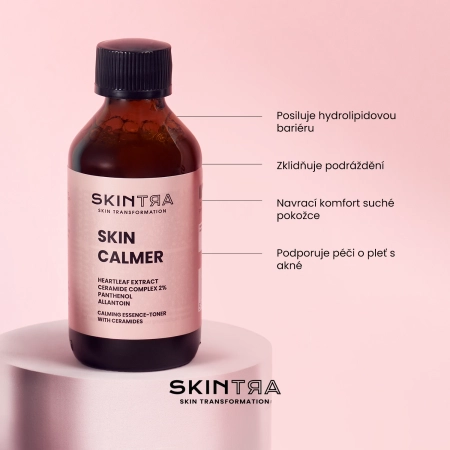 SkinTra - Skin Calmer - Zklidňující esence - tonikum s ceramidy - 100 ml