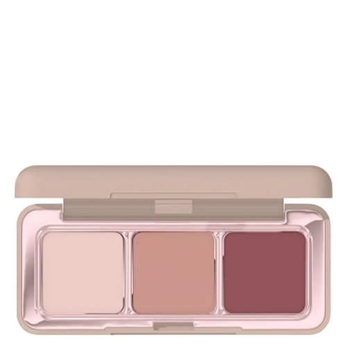 Poppy Head - Just Enough Everyday Matte Eyeshadow Palette - Paletka matných očních stínů - 01 Mauve On - 4,8 g