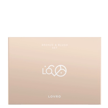 LOVRO - Bronze & Blush Set - Lisovaný bronzer a tvářenka pro konturování obličeje - 5 g